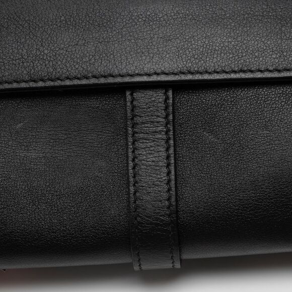 Saint Laurent Calfskin Heart Patchwork Monogram Chain Wallet - Picture 15 of 16